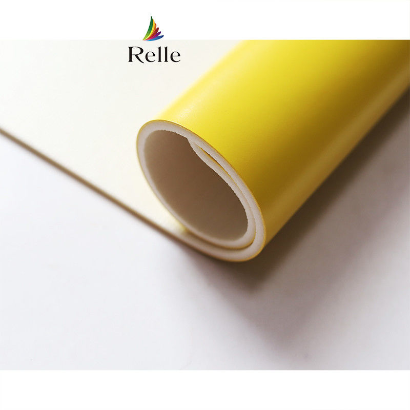Ρέλε Λευκό Λάμψη Χωρίς Έλξη PVC Βινύλιο Φόρο Ρολ για Στούντιο Χορού SGS Πιστοποιημένο PVC
