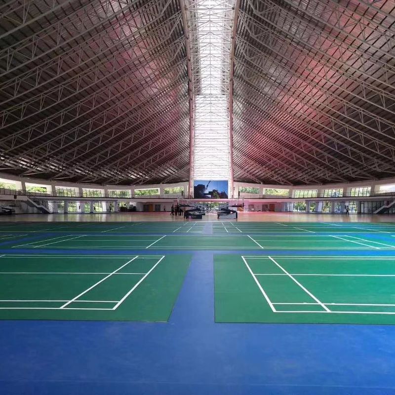 Ενδοσωματικό Ρέλε PVC Sport Badminton Court BWF Γότσος 6,0mm 1,0mm/1,2mm Τάξη φθοράς