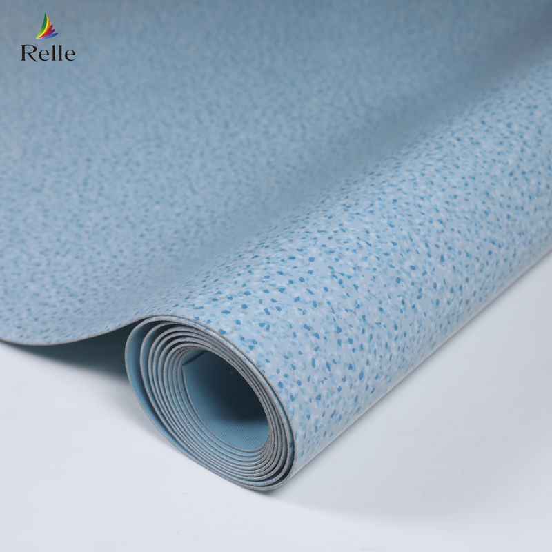 2 mm παχύ υλικό PVC ξηρό πίσω πλαστικό βινυλικό πάτωμα για εσωτερικούς χώρους σε κτίρια ανύψωσης