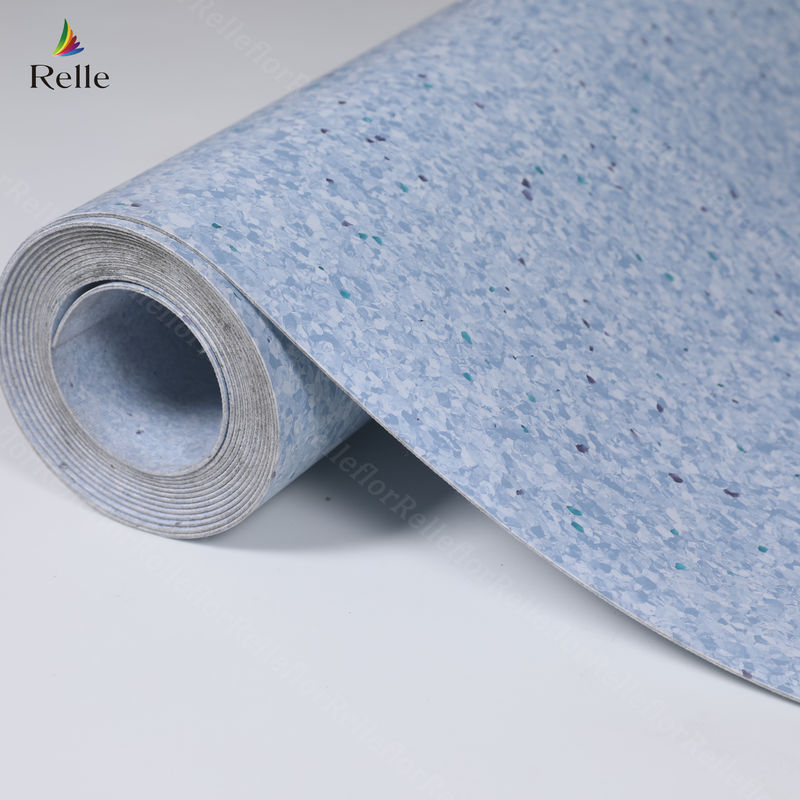 2 mm παχύ υλικό PVC ξηρό πίσω πλαστικό βινυλικό πάτωμα για εσωτερικούς χώρους σε κτίρια ανύψωσης