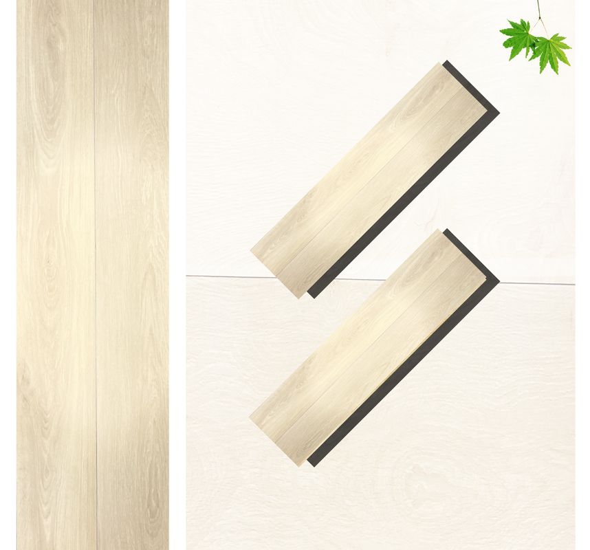 PVC SPC πάτωμα ξύλινη εμφάνιση βινύλιο πλάκα 8mm υβριδικό πάτωμα με ασβεστόλιθο ανάγλυφο