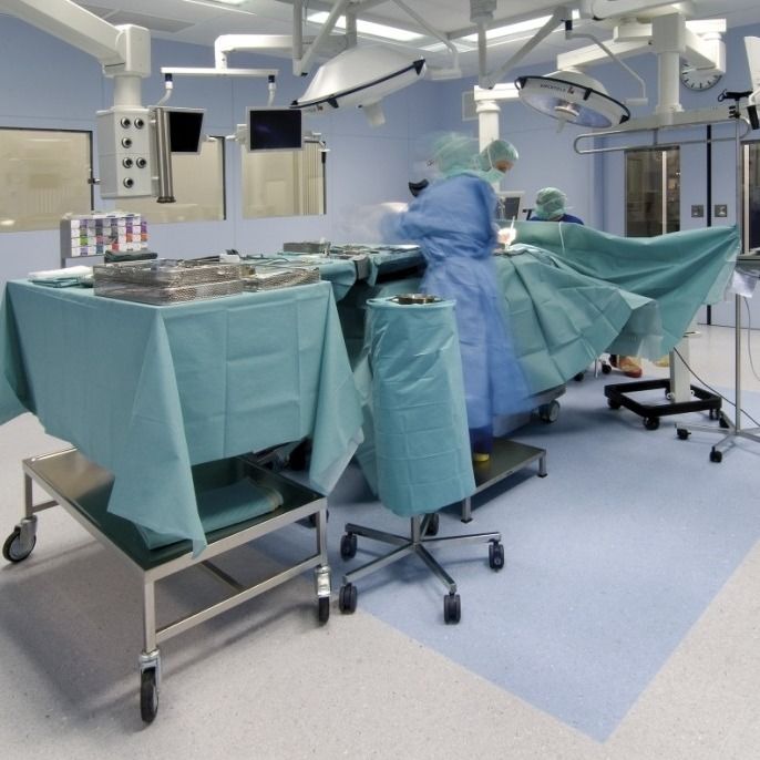 Αντιστριπτικό μη τριβόμενο ομοιογενές δάπεδο για νοσοκομεία PVC ομοιογενές φύλλο βινύλιο αντιστατικό ομοιογενές δάπεδο