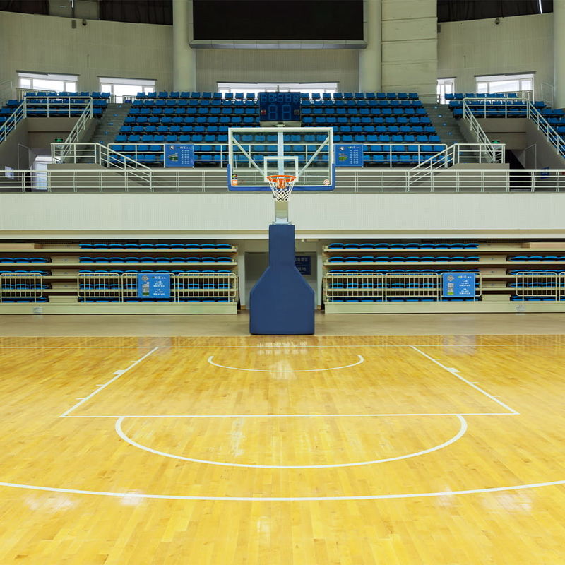 Υποστηρικτικό και ανθεκτικό αθλητικό δάπεδο για μπαντμίντον, μπάσκετ, βόλεϊ και εσωτερικό γήπεδο αθλητισμού