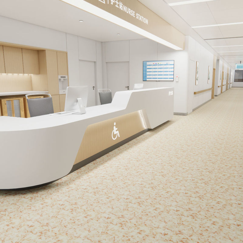 Εύκολο καθαρισμού Ετερογενές δάπεδο για πολυσύχναστους χώρους Αδιάβλητη ανθεκτική στα λεκέτα πολυεπίπεδη δομή