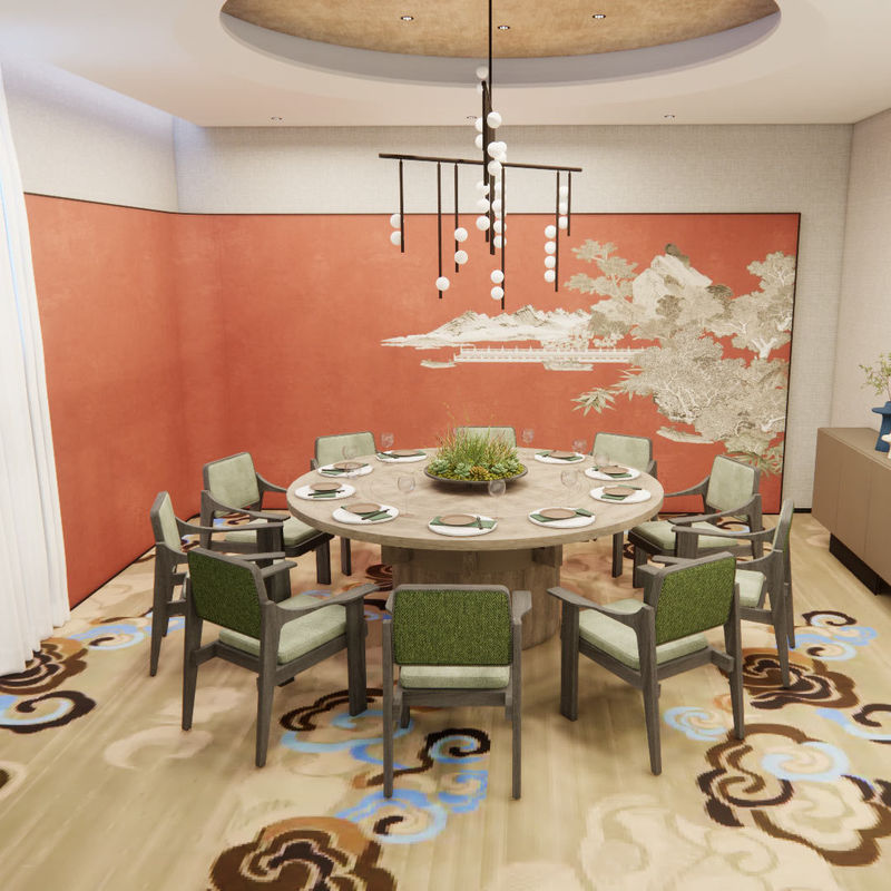 Ρέλε χαλί απορρόφηση θορύβου και μείωση θορύβου βελτίωση της ασφάλειας και άνεσης όμορφο περιβάλλον