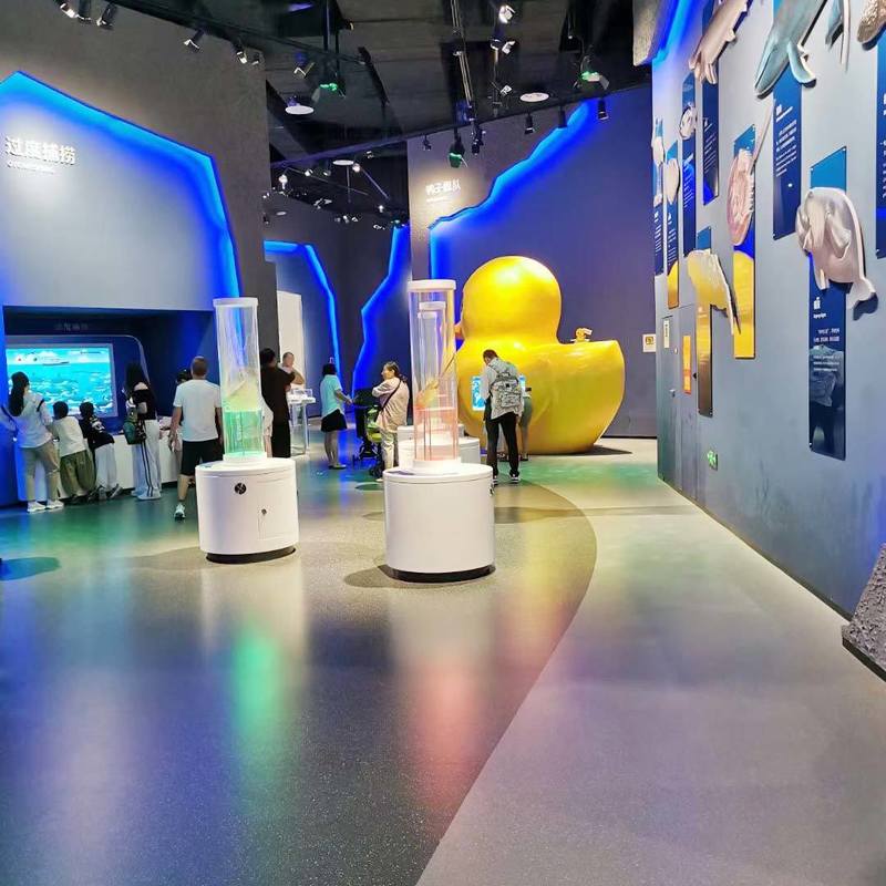 Δάπεδο από καουτσούκ Relle Anti-Slip, Ανθεκτικό στην Φθορά & στους Λεκέδες για Εκθεσιακούς Χώρους