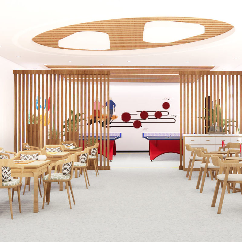 Εύκολο καθαρισμό αντιμικροβιακό ομοιογενές δάπεδο βινυλίου για γηροκομεία