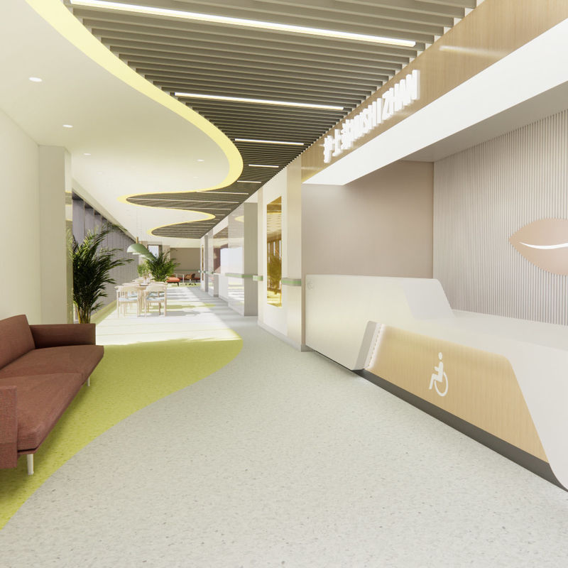 Αντιολισθητικό Υγιεινό Δάπεδο Βινυλίου για Γηροκομεία – Ανθεκτική Έκδοση Ιατρικής Χρήσης