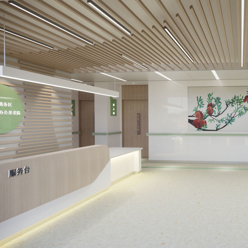 Αντιβακτηριακό Ιατρικό Δάπεδο Φιλικό προς το Περιβάλλον για Οίκους Ευγηρίας – Εύκολο στον Καθαρισμό Υγιεινό Τύπος