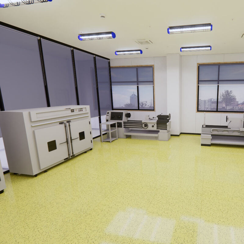 Δάπεδα ασφαλείας Relle Carborundum Industrial για εργοστάσια—Υψηλής αντοχής στην τριβή, αντιολισθητικά & αντικραδασμικά