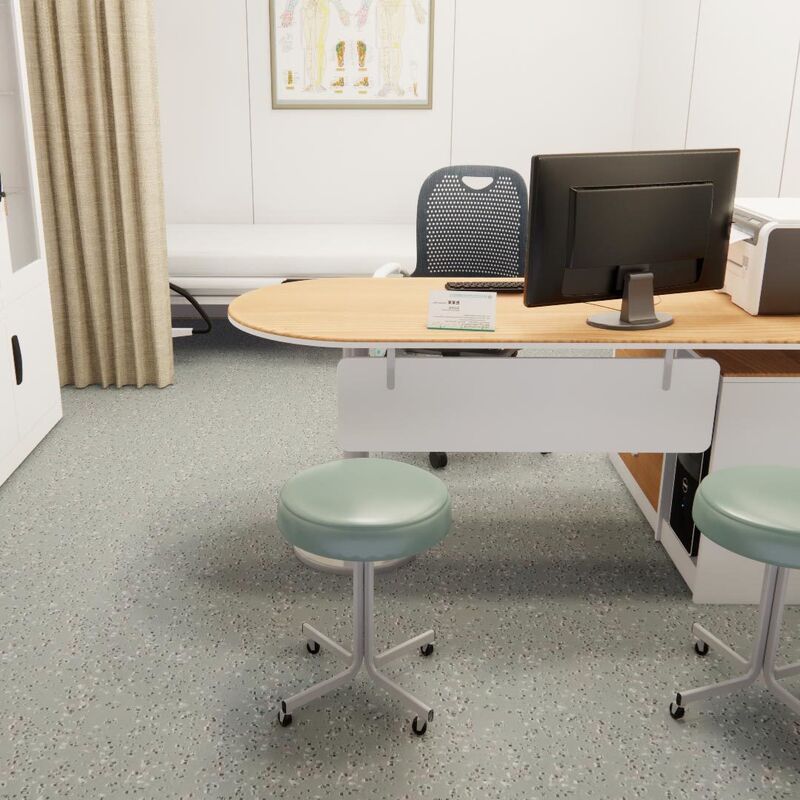 Relle Clinic Area R11 Grade Carborundum Flooring (Anti-Slip Antibacterial Medical Eco-Type)