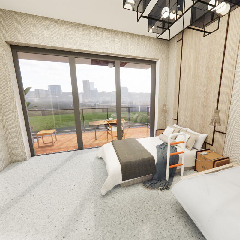 Χημικά ανθεκτικό, απρόσκοπτο, ομογενές δάπεδο βινυλίου σχεδιασμένο για τις ανάγκες καθαριότητας οίκων ευγηρίας