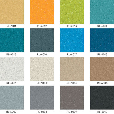 Εμπορικής ποιότητας Ομοιογενές δάπεδο χωρίς φορμαλδεΰδη Αδιάβροχο για περιοχές υψηλής κυκλοφορίας